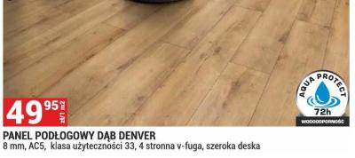 Panel podłogowy dąb denver Kronostep promocja w Merkury Market