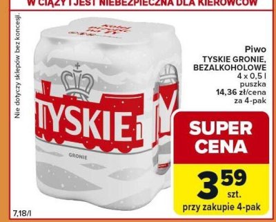 Piwo promocja w Carrefour Express