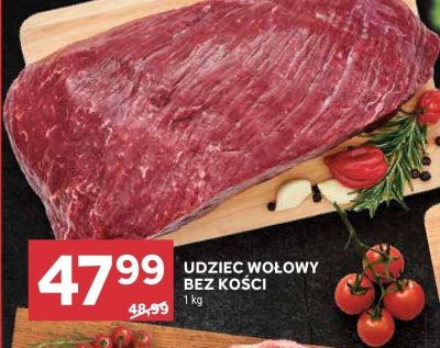 Udziec wołowy bez kości promocja w Stokrotka