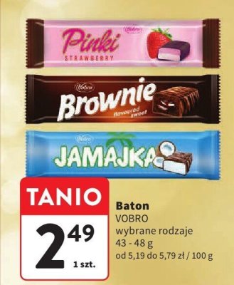Baton VOBRO wybrane rodzaje promocja w Intermarche