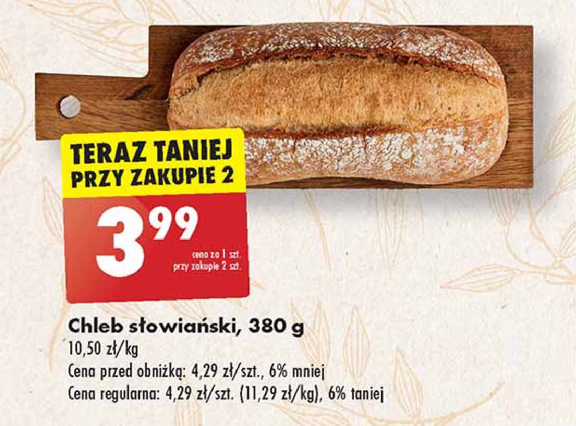 Chleb słowiański promocja