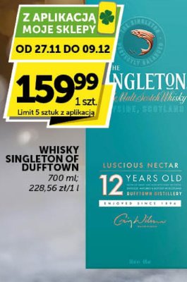 Whisky Singleton of Dufftown 12 YO promocja w ABC