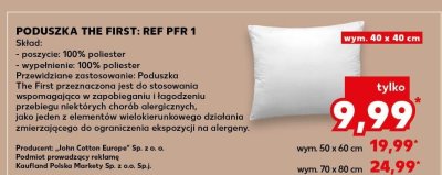 Poduszka promocja w Kaufland