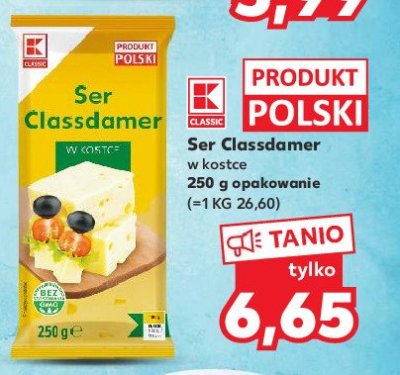 Ser classdamer w kostce K-classic promocja