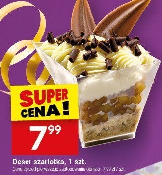 Deser szarlotka, 1 szt. promocja w Twój Market