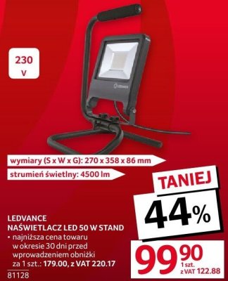 Lampa led promocja w Selgros