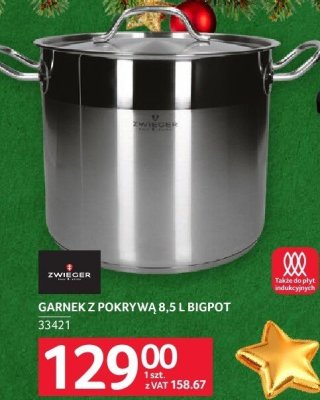 Garnek z pokrywą 8,5 l Bigpot ZWIEGER promocja w Selgros