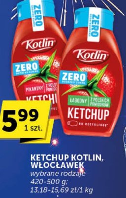Ketchup Kotlin wybrane rodzaje promocja w ABC