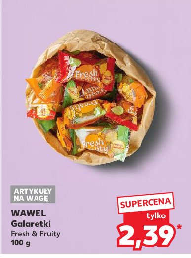 Galaretki Wawel fresh & fruity galaretki promocja