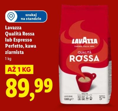 Kawa ziarnista Espresso Perfetto 1 kg promocja w Lidl