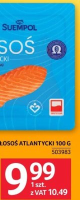 Łosoś atlantycki 100 g promocja w Selgros