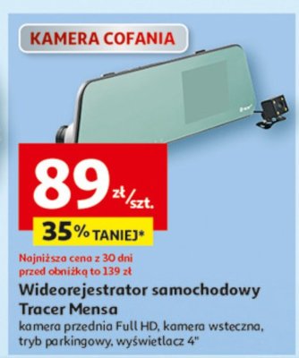 Wideorejestrator samochodowy Tracer Mensa promocja w Auchan