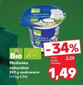 Maślanka K-classic bio promocja w Kaufland