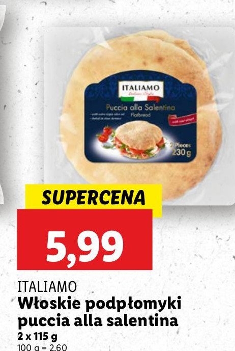 Podpłomyki Italiamo promocja