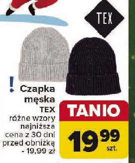 Czapka męska Tex promocja