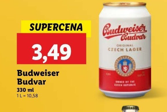 Piwo Budweiser promocja w Lidl