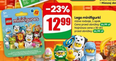 Lego minifigurki różne rodzaje, 1 opak. promocja w Dino