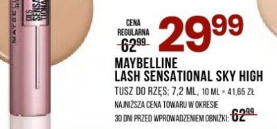 Tusz do rz臋s promocja w Drogerie Natura
