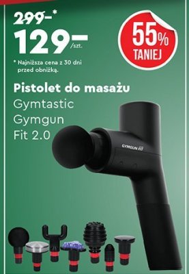 Pistolet do masażu Gymtastic Gymgun Fit 2.0 promocja w Biedronka