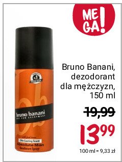 Dezodorant Bruno banani absolute man promocje