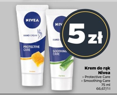 Krem do rąk Nivea Smoothing Care promocja w Netto
