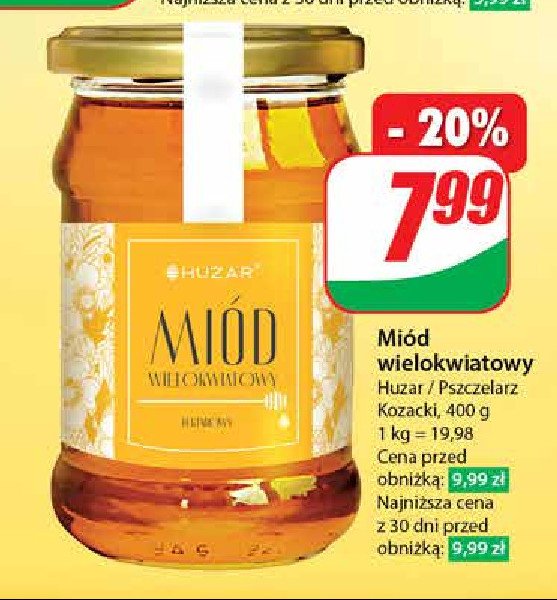 Miód wielokwiatowy Pszczelarz kozacki promocja