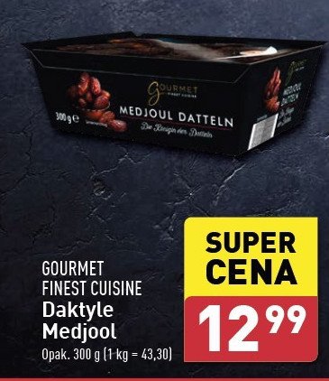 Daktyle Gourmet finest cuisine promocja w Aldi