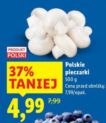 Pieczarki polskie 500g Lidl promocja w Lidl