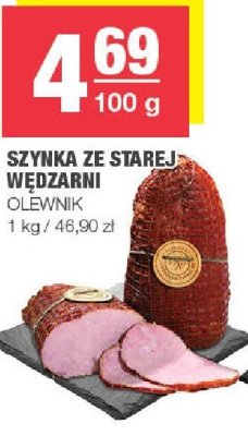 Szynka ze Starej Wędzarni OLEWNIK promocja w SPAR