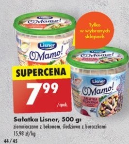 Sa艂atka grillowa ziemniaczki z koperkiem Lisner o mamo! promocja