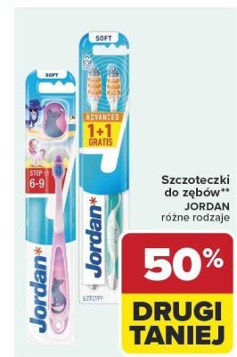 Szczoteczki do zębów Jordan różne rodzaje promocja w Carrefour