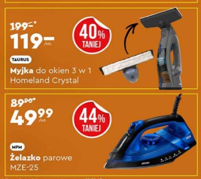 Myjka do okien TAURUS 3 w 1 Homeland Crystal promocja w Biedronka