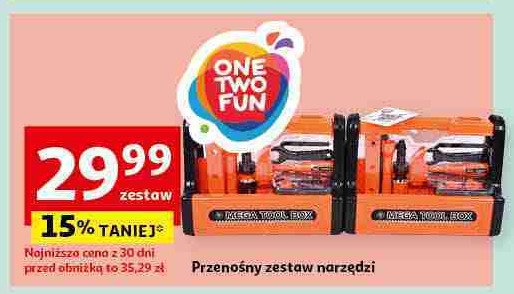 Zestaw narzędzi One two fun promocja