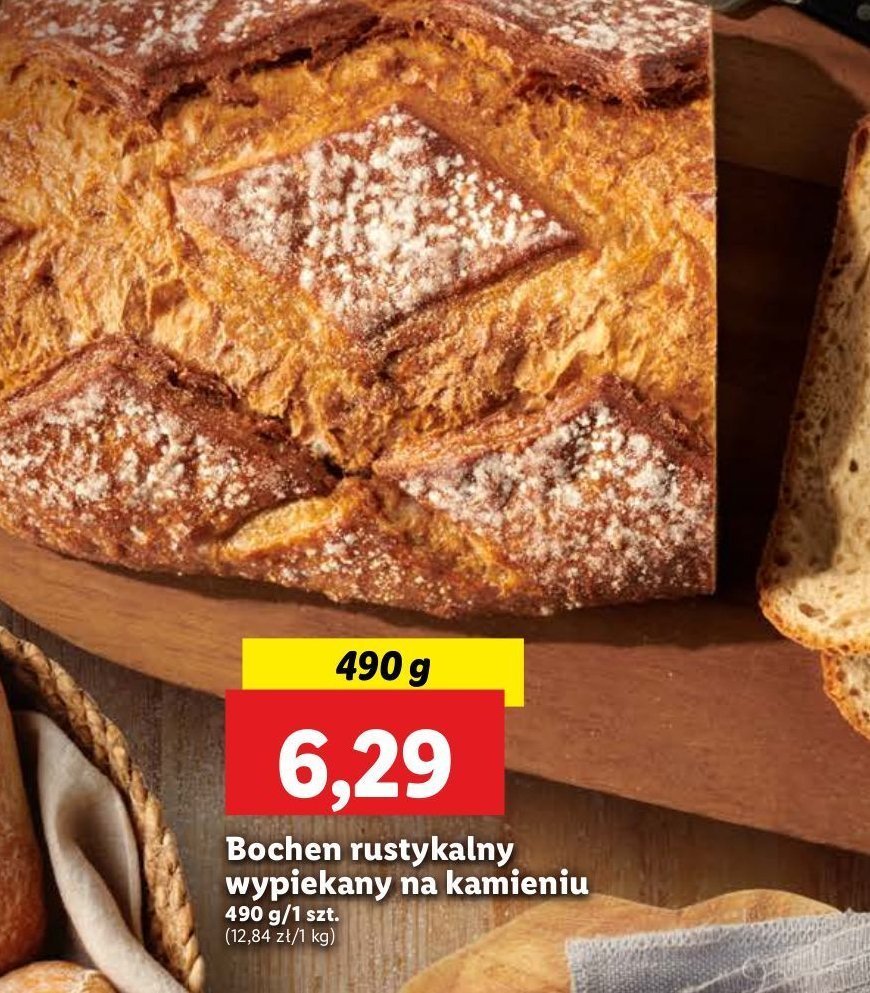 Bochen rustykalny na kamieniu promocja