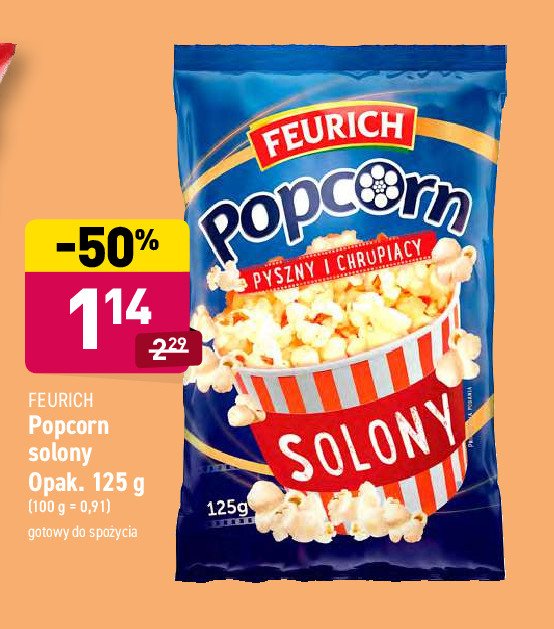 Popcorn solony Feurich promocja