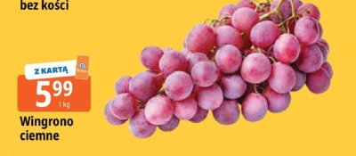 Winogrono ciemne promocja w Leclerc