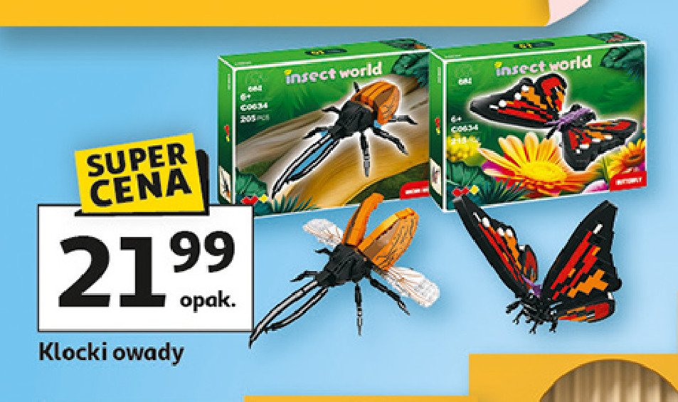 Klocki żuk Qbi promocja w Auchan