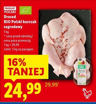 Bio Polski kurczak zagrodowy promocja w Lidl