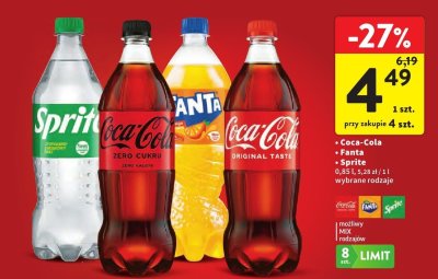 Napój gazowany Sprite promocja w Intermarche
