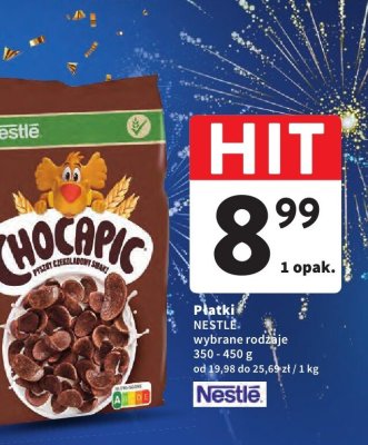 Płatki NESTLÉ wybrane rodzaje promocja w Intermarche
