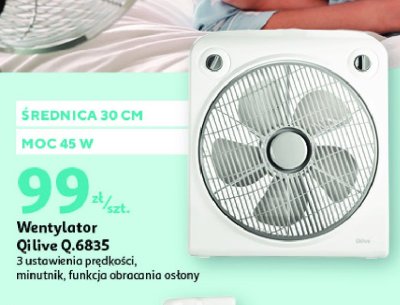 Wentylator q.6835 Qilive promocja