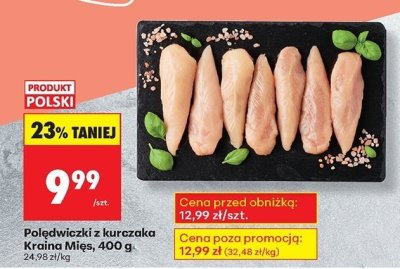 Polędwiczki z kurczaka   promocja w Biedronka