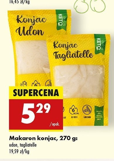 Makaron konjac udon promocja