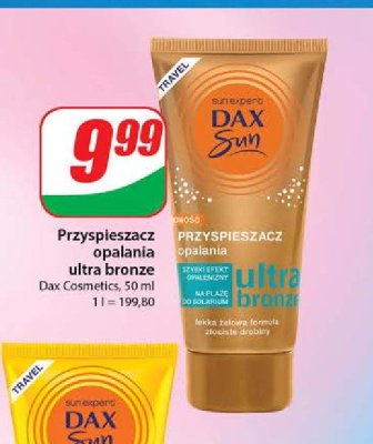 Przyspieszacz opalania ultra bronze Dax sun promocja