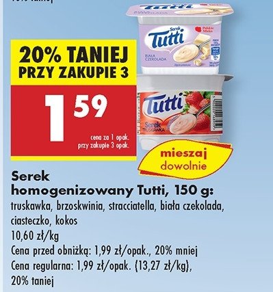 Serek straciatella Tutti promocja