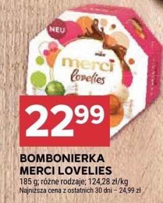 Bombonierka Merci Lovelies promocja w Stokrotka