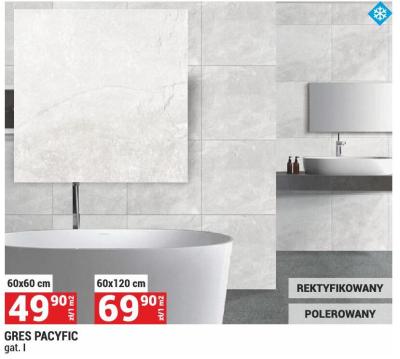Płytki GRES PACYFIC 60x60 cm promocja w Merkury Market