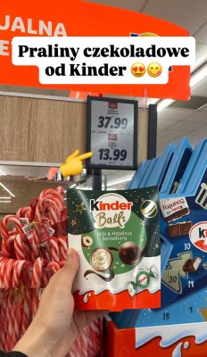 Praliny czekoladowe Balls Milk & Hazelnut Sensations promocja w Lidl