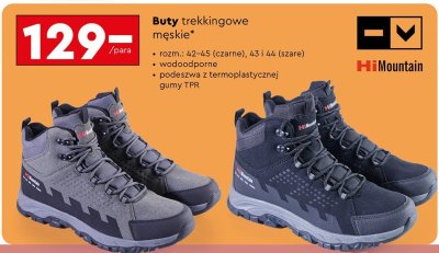 Buty trekkingowe m臋skie 38-45 Seven for 7 promocja w Biedronka