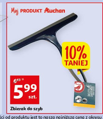 Zbierak do szyb Auchan różnorodne (logo czerwone) promocja
